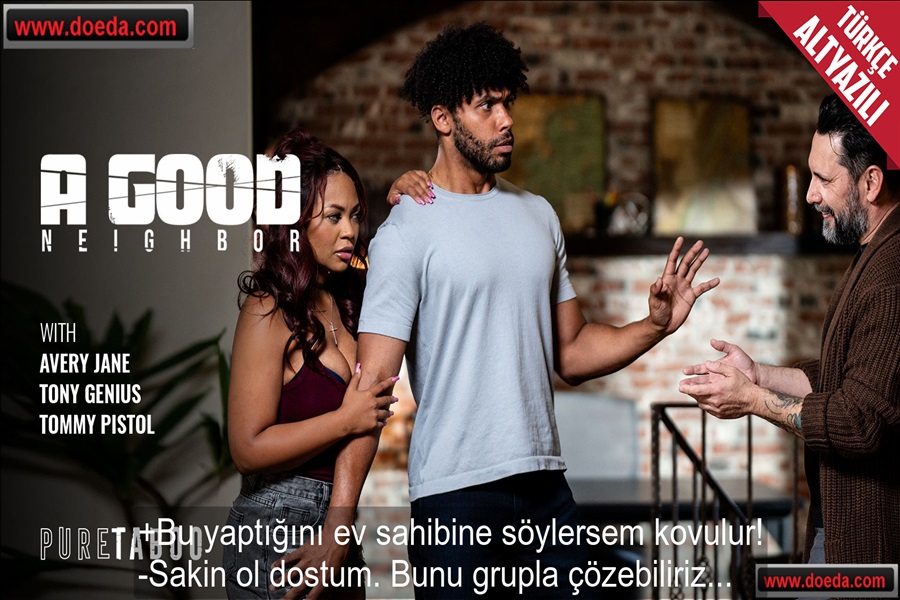 Eve Erkek Getiren Dadı Kızı Yakalayan Sapkın Komşu Şantajla Sikişti